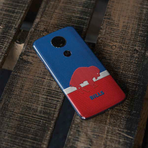 NFL Buffalo Bills Vintage Moto E5 Plus Skin