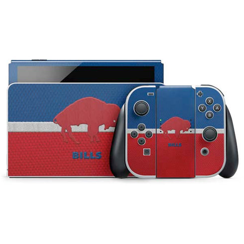 NFL Buffalo Bills Vintage Nintendo Switch OLED (2021) Skin