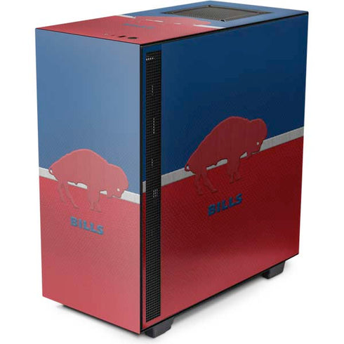 NFL Buffalo Bills Vintage NZXT H510 Compact ATX Mid-Tower Case Skin