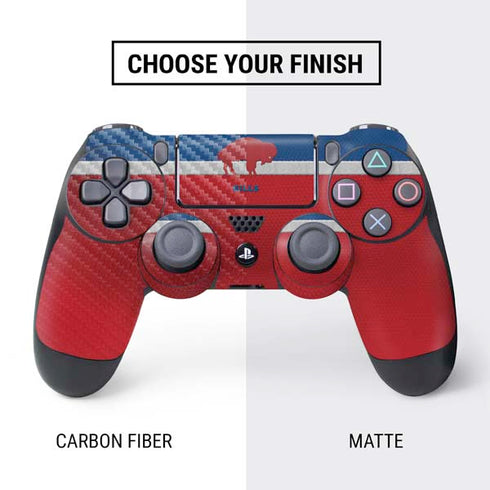 NFL Buffalo Bills Vintage PS4 Controller Skin