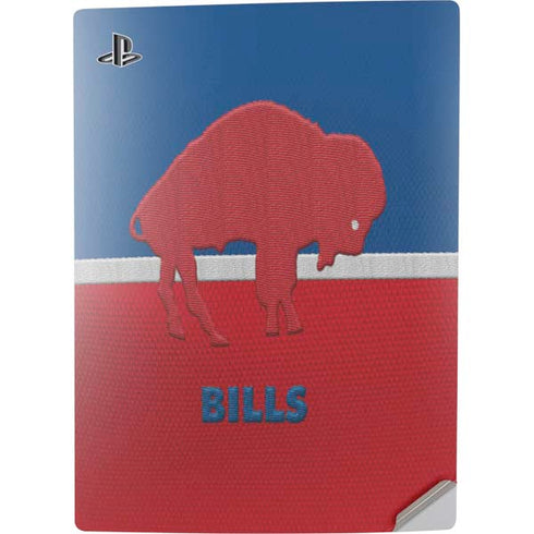 NFL Buffalo Bills Vintage PS5 Digital Edition Console Skin