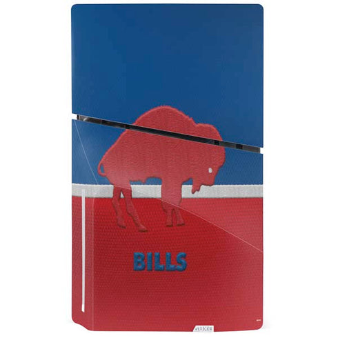 NFL Buffalo Bills Vintage PS5 Slim Disk Console Skin