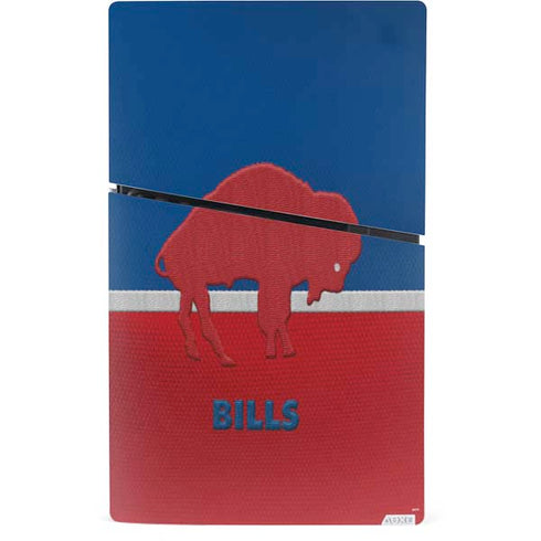 NFL Buffalo Bills Vintage PS5 Slim Digital Edition Bundle Skin