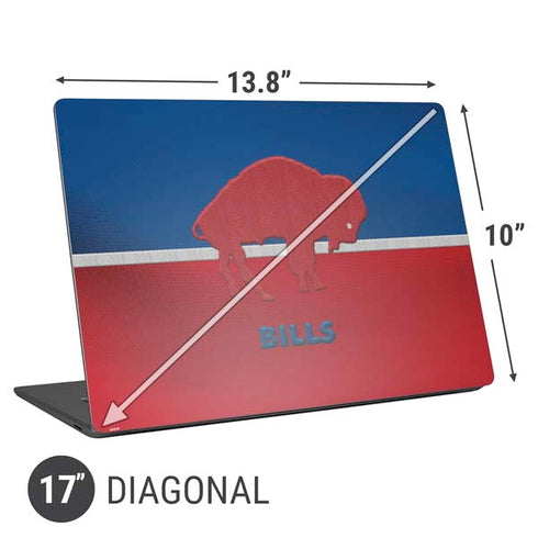 NFL Buffalo Bills Vintage Universal Laptop 17in (13.8 x 10in) Skin