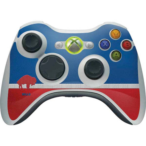 NFL Buffalo Bills Vintage Xbox 360 Wireless Controller Skin