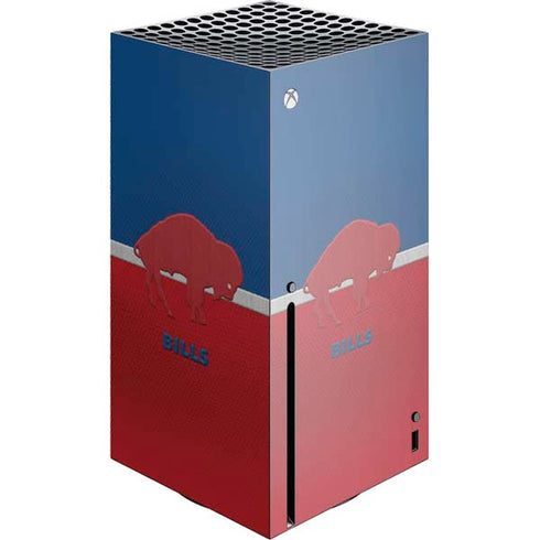 NFL Buffalo Bills Vintage Xbox Series X Console Skin