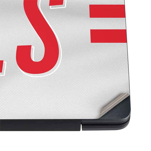 NFL Buffalo Bills White Striped Dell Vostro Skin