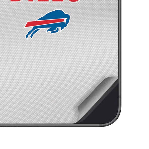 NFL Buffalo Bills White Striped Galaxy A14 5G Skin