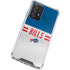 NFL Buffalo Bills White Striped Galaxy A52 5G Clear Case