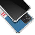 NFL Buffalo Bills White Striped Galaxy A52 5G Clear Case