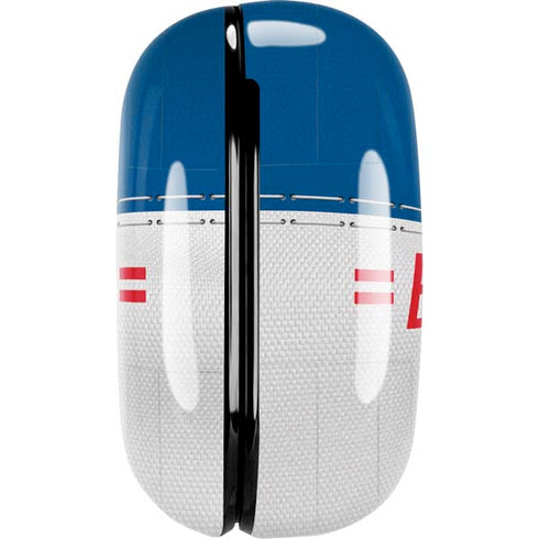 NFL Buffalo Bills White Striped Galaxy Buds Pro Skin