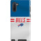 NFL Buffalo Bills White Striped Galaxy Note 10 Pro Case
