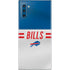 NFL Buffalo Bills White Striped Galaxy Note 10 Skin