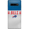 NFL Buffalo Bills White Striped Galaxy S10 Plus Skin