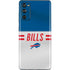 NFL Buffalo Bills White Striped Galaxy S20 Fan Edition Skin