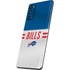 NFL Buffalo Bills White Striped Galaxy S20 Fan Edition Skin