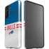 NFL Buffalo Bills White Striped Galaxy S21 5G Pro Case