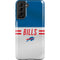 NFL Buffalo Bills White Striped Galaxy S21 Plus 5G Pro Case