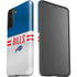 NFL Buffalo Bills White Striped Galaxy S21 Plus 5G Pro Case