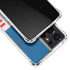 NFL Buffalo Bills White Striped Galaxy S21 Ultra 5G Clear Case