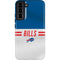 NFL Buffalo Bills White Striped Galaxy S22 Plus Pro Case