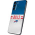 NFL Buffalo Bills White Striped Galaxy S22 Plus Skin