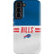 NFL Buffalo Bills White Striped Galaxy S22 Pro Case