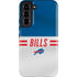 NFL Buffalo Bills White Striped Galaxy S22 Pro Case