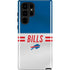 NFL Buffalo Bills White Striped Galaxy S22 Ultra Pro Case