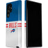 NFL Buffalo Bills White Striped Galaxy S22 Ultra Pro Case