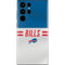 NFL Buffalo Bills White Striped Galaxy S22 Ultra Skin