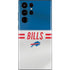 NFL Buffalo Bills White Striped Galaxy S22 Ultra Skin
