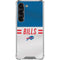 NFL Buffalo Bills White Striped Galaxy S23 Clear Case