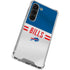 NFL Buffalo Bills White Striped Galaxy S23 Clear Case