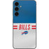 NFL Buffalo Bills White Striped Galaxy S23 FE Skin