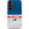 NFL Buffalo Bills White Striped Galaxy S23 Plus Pro Case