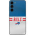 NFL Buffalo Bills White Striped Galaxy S23 Plus Skin
