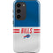 NFL Buffalo Bills White Striped Galaxy S23 Pro Case