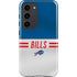 NFL Buffalo Bills White Striped Galaxy S23 Pro Case
