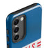 NFL Buffalo Bills White Striped Galaxy S23 Pro Case