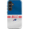 NFL Buffalo Bills White Striped Galaxy S24 Impact Case