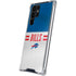 NFL Buffalo Bills White Striped Galaxy S24 Ultra Clear Case