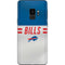 NFL Buffalo Bills White Striped Galaxy S9 Skin