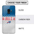 NFL Buffalo Bills White Striped Galaxy S9 Skin