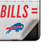 NFL Buffalo Bills White Striped Galaxy Z Flip Skin