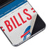 NFL Buffalo Bills White Striped Galaxy Z Flip5 5G Skin
