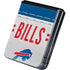 NFL Buffalo Bills White Striped Galaxy Z Flip5 5G Skin