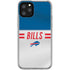 NFL Buffalo Bills White Striped iPhone 11 Pro Clear Case