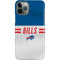 NFL Buffalo Bills White Striped iPhone 11 Pro Lite Case