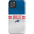 NFL Buffalo Bills White Striped iPhone 11 Pro Max Impact Case